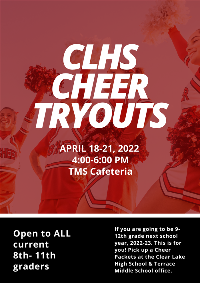 Clear Lake High School Tryouts!